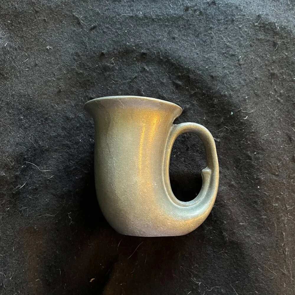 Vintage Stamped Pewter Horn-Shaped Tankard* - Picture 2 of 7